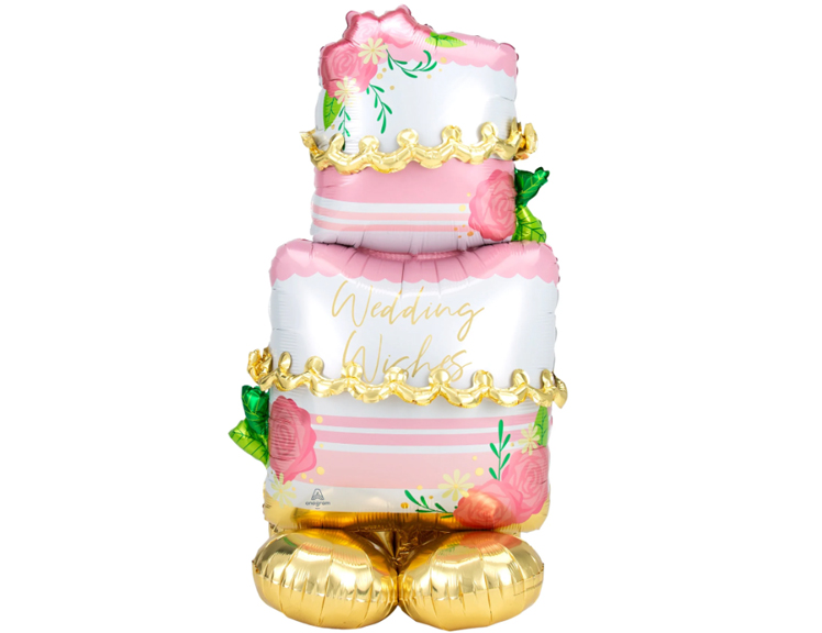 Wedding Cake Airloonz Decoration Balloon Set
